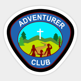 Adventurer Club Seventh Day Adventist logo Sticker